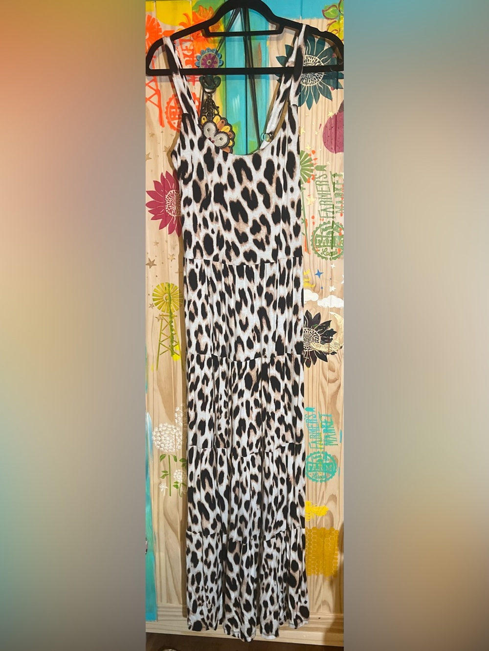 🐆 Leopard Print Maxi Dress | NWOT | Chic & Flowy